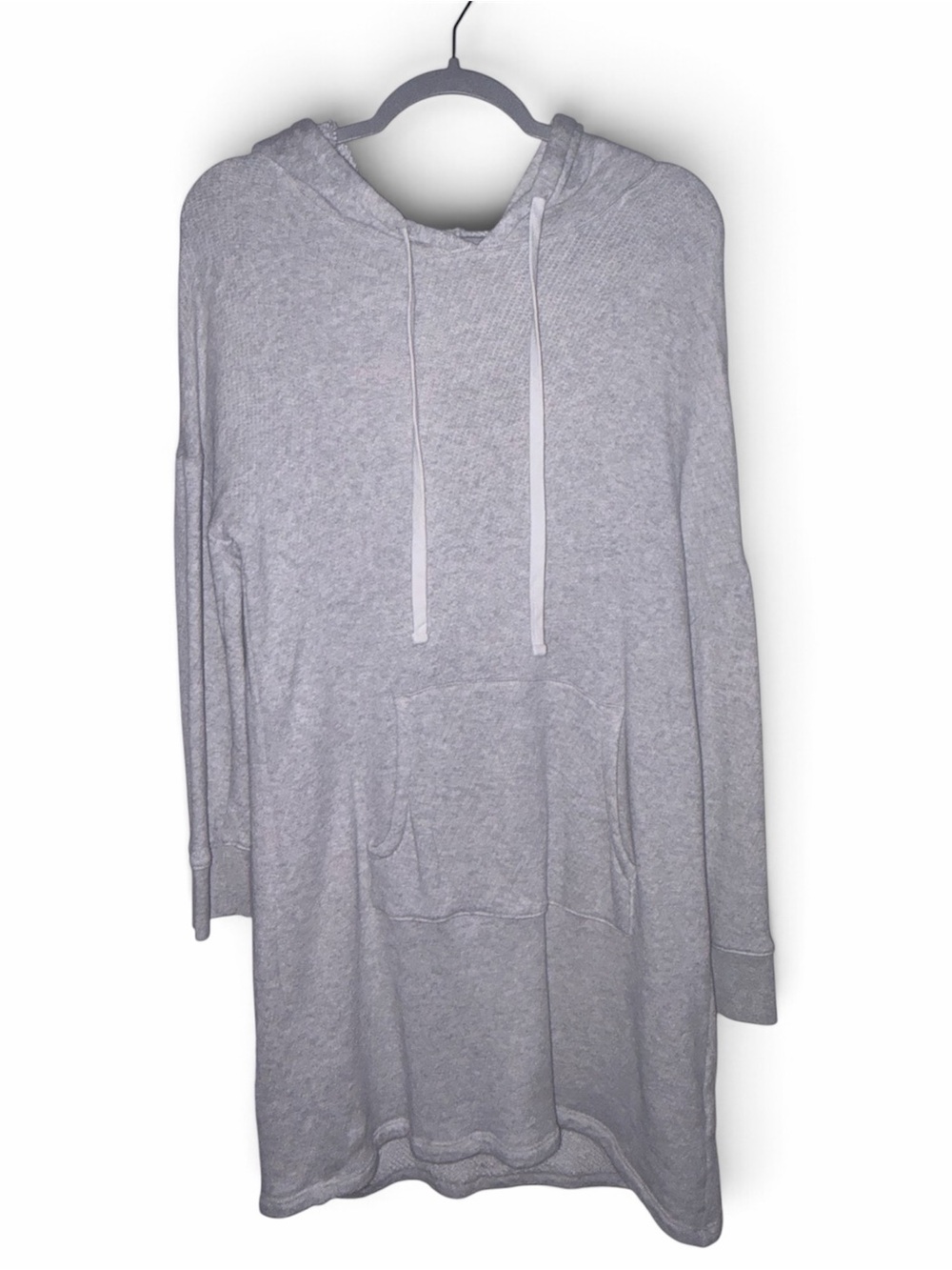 Madewell Gray Hooded Sweatshirt Dress Women’s Small